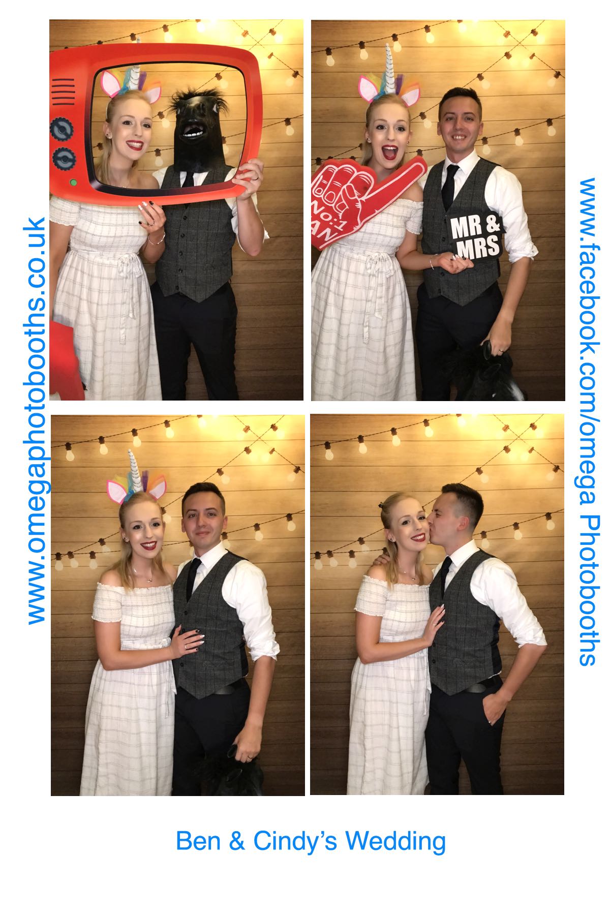 Cindy and Ben's Weddiong | View more photos from the event at gallery.omegaphotobooths.co.uk/u/Omega-Photobooths/Cindy-and-Bens-Weddiong